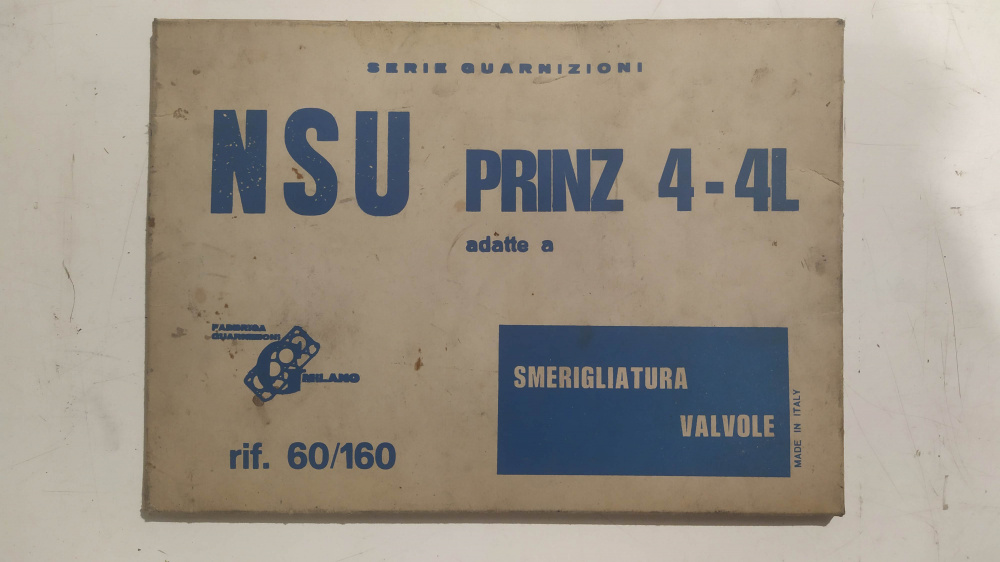 guarnizioni motore - non complete - nsu prinz 4 - 4l