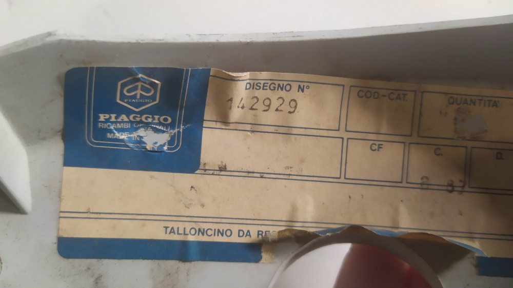 tappo copriforcella orginale piaggio boxer
