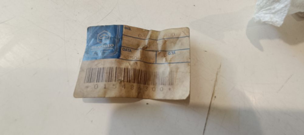 kit serratura casco e bloccasterzo nuovi originali chiavi zadi piaggio grillo