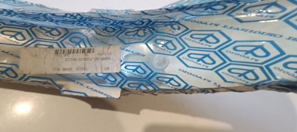 parafango anteriore nuovo originale bianco piaggio grillo