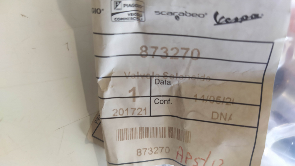 valvola solenoide completa