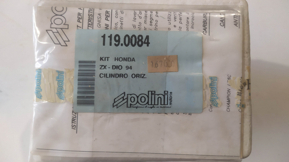 cilindro polini d. 47 honda zx dio ´94 cilindro orizzontale