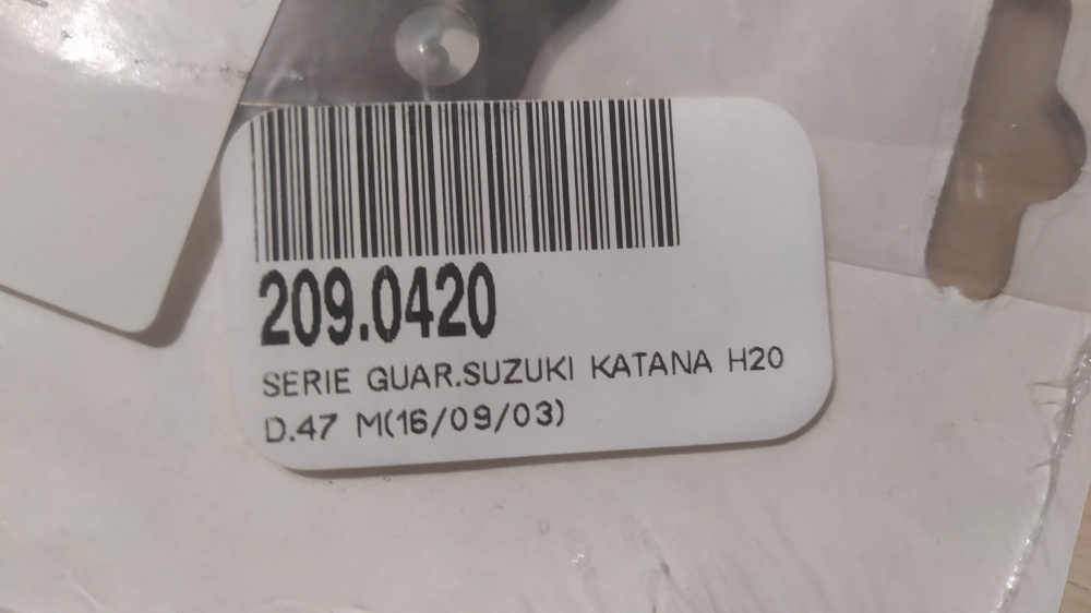 serie guarnizioni cilindro polini suzuki katana h2o d. 47