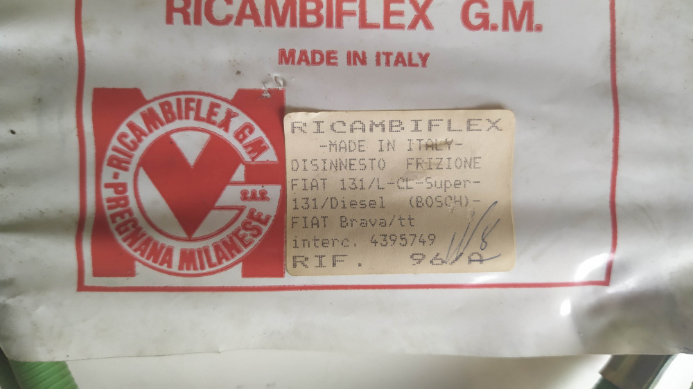 cavo disinnesto frizione ricambiflex 96/a fiat 131/l-cl-super-131 diesel-fiat brava