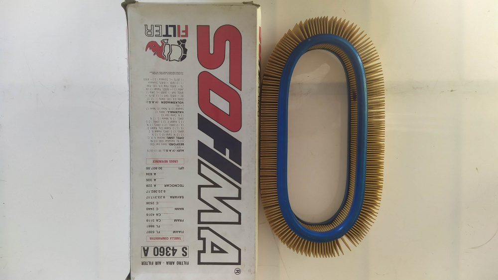 filtro aria sofima s 4360 a - vedere applicazioni -