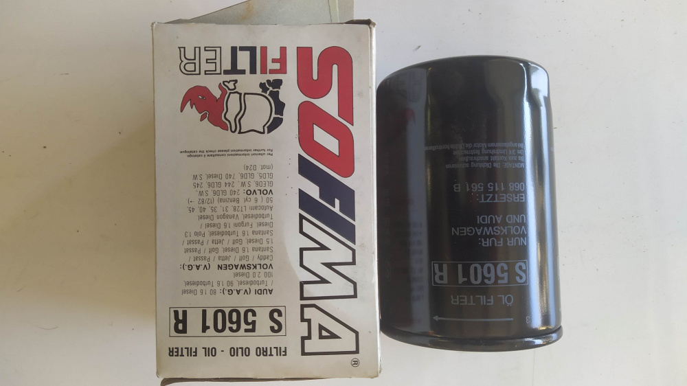 filtro olio sofima s 5601 r - vedere applicazioni -