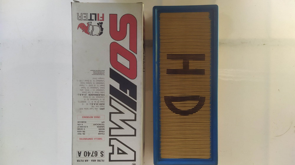 filtro aria sofima s 6740 a - vedere applicazioni -