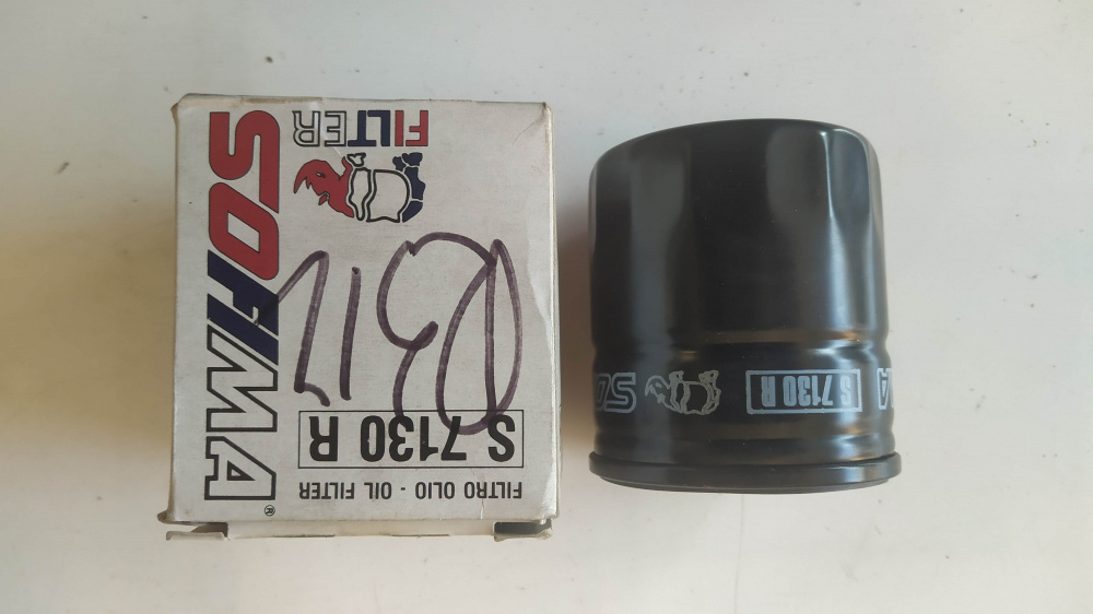 filtro olio sofima s 7130 r - vedere applicazioni -