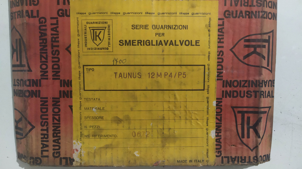 serie smeriglio - non complete - taunus 1700 12 m p4/p5