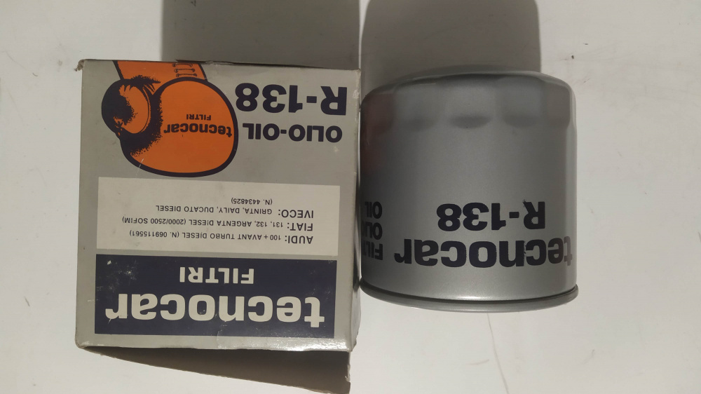 filtro olio tecnocar r-138 - vedere applicazioni -