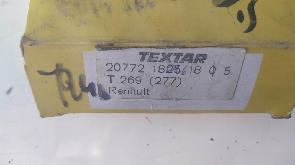 serie pasticche textar t269 277 renault